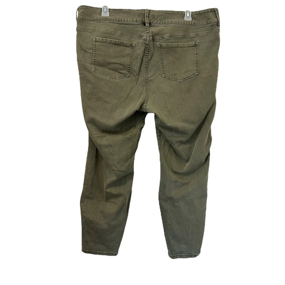 Torrid Olive Green Jeans - Picture 2 of 3
